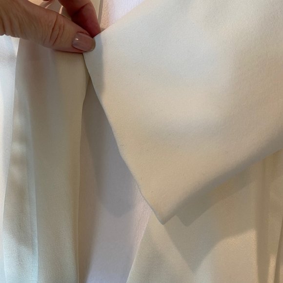 Bar III White/Cream Tuxedo Jacket - Excellent Condition - Size Small - Picture 11 of 12